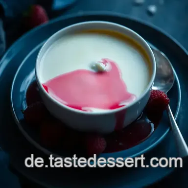 Die perfekte Panna Cotta: Ein klassisches Dessert mit Beeren-Sauce Rezeptkarte