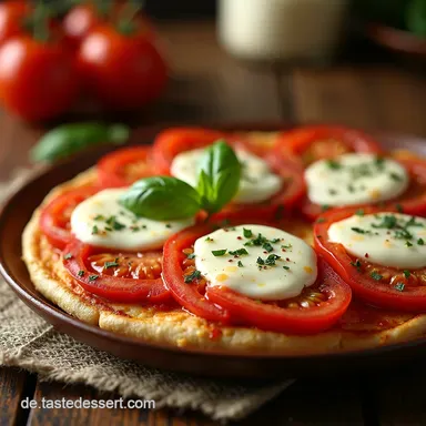 TomatenMozzarellaSo&szlig;e Cremig ohne Sahne Dein schnelles Feierabendessen Rezeptkarte
