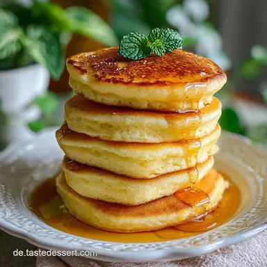 rezept einfach pfannkuchen: Luftig & Goldbraun in 15 Min Rezeptkarte