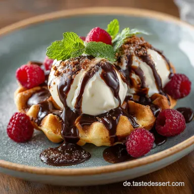 Einfache Waffeln ohne Ei: Flauschig, schnell der beste Sonntags-Klassiker.