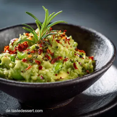 Guacamole aus Erbsen: Das gesunde, cremige Rezept in nur 15 Minuten Rezeptkarte