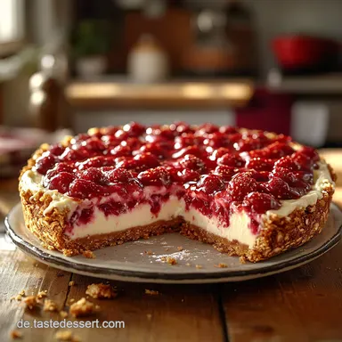 No Bake Torten Unsere besten ErdbeerFrischk&auml;seTraum Rezeptkarte