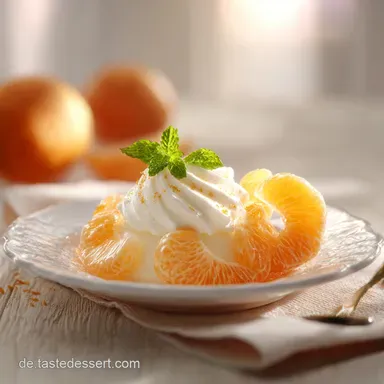 Orangencreme Rezept mit Mascarpone f&uuml;r 4 Rezeptkarte