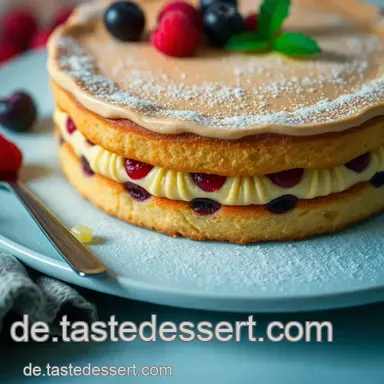 Feuerwehrtorte - Ein feuriger Genuss f&uuml;r jeden Anlass Rezeptkarte