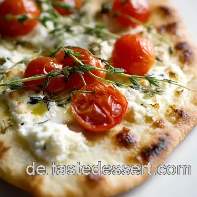 Flammkuchen Deluxe: Traditionell & Kreativ belegen! Rezeptkarte