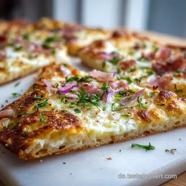 Flammkuchenteig Rezept: Der ultimative Glasboden