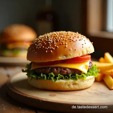 Flauschige Burger Br&ouml;tchen Wie vom B&auml;cker Einfach selbst backen Rezeptkarte