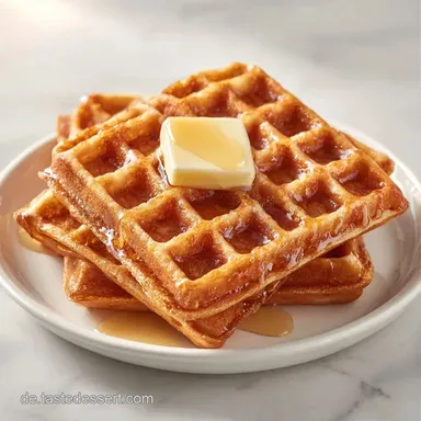 Belgische Waffeln: Knusprig und Fluffig Rezeptkarte