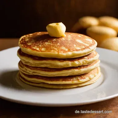 Omas Geheimnis Rezept Pancakes Sonntags Pancakes leicht Rezeptkarte
