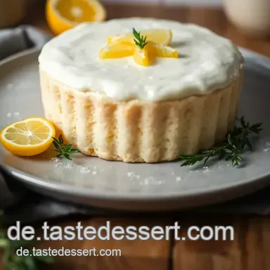 Fluffige Cotta: Ein leichter italienischer Joghurtkuchen mit Zitrone Rezeptkarte