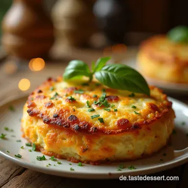 Schneller K&auml;sekuchenQuarkauflauf Omas fluffige Wolke Rezeptkarte