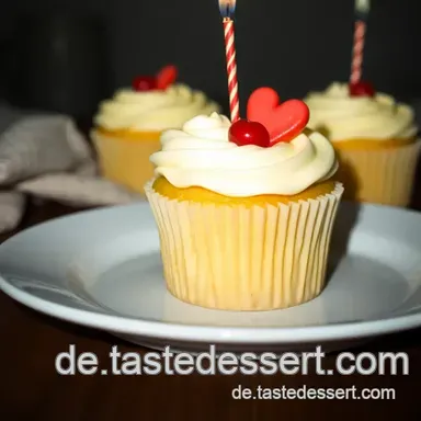 Fröhliche Cupcakes für Geburtstag: Bunte Buttercreme zum Verlieben Rezeptkarte