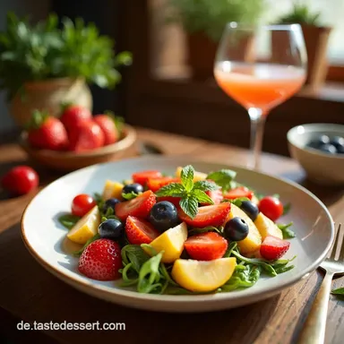 FruchtCocktailDeluxe Mein liebstes obstsalat rezept Rezeptkarte