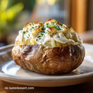 Gef&uuml;llte Ofenkartoffeln f&uuml;r 4 Personen