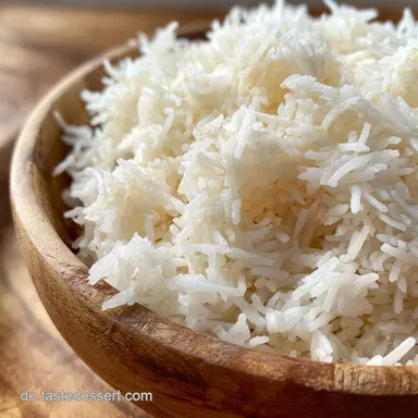 Gekochter Reis Quellmethode in 25 Minuten Rezeptkarte