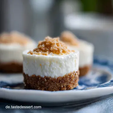 K&auml;sekuchen-Happen mit Magerquark