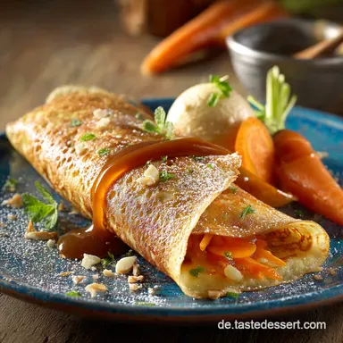 Gesunder Cr&ecirc;pe Der M&ouml;hrenTraum vollwertig und ganz ohne Zucker Rezeptkarte