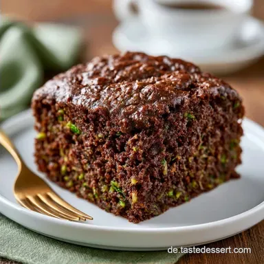 Gesunder Zucchinikuchen mit Datteln