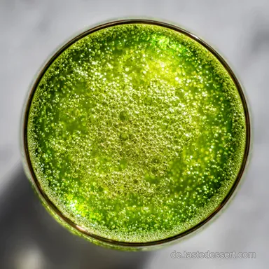 Glitzernder Grinch Lik&ouml;r: Einfaches Rezept in 10 Minuten Rezeptkarte