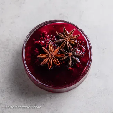 Gl&uuml;hwein Gelee in 30 Minuten Rezeptkarte