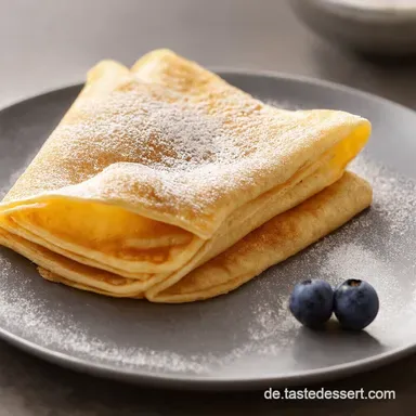 Der perfekte Cr&ecirc;pes Teig Einfach Goldbraun Lecker