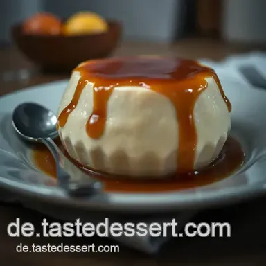 Leckerer Grießpudding mit Karamellsauce: Ein einfaches Rezept Rezeptkarte