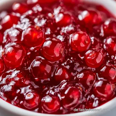 Schnelle Johannisbeermarmelade Rezeptkarte
