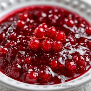 Johannisbeersirup in 30 Minuten Rezeptkarte