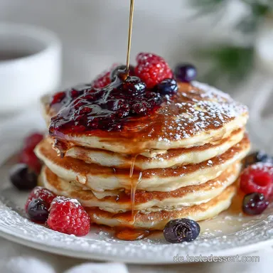 Herzhafte Pfannkuchen: Einfach und Schnell zubereitet Rezeptkarte