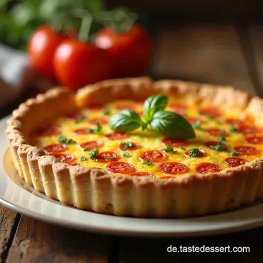 Herzhafte Quiche Lorraine Omas Geheimrezept Rezeptkarte