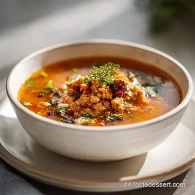 Sauna Suppe mit Hackfleisch: Deftiges Rezept in 30 Minuten
