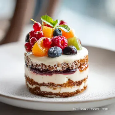 Rezept Frucht Tiramisu: Cremig mit Himbeeren f&uuml;r 8 Portionen