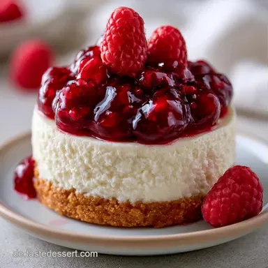 Himbeer-Mascarpone-Kuchen mit Keksboden Rezeptkarte