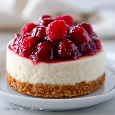 Himbeer-Mascarpone-Kuchen mit Keksboden