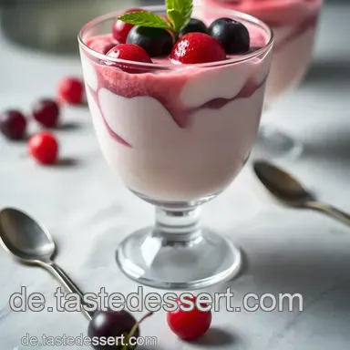 Himbeer-Mousse im Glas: Schnell, fruchtig & unwiderstehlich! Rezeptkarte