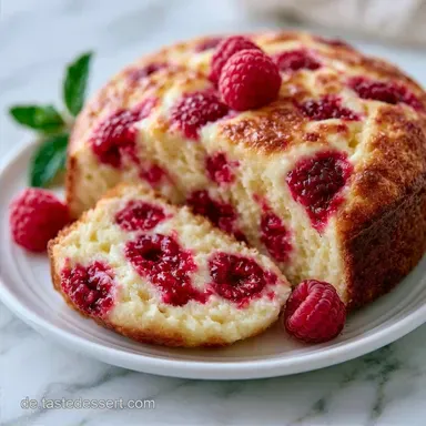 Himbeerkuchen mit Joghurt f&uuml;r 15 St&uuml;cke