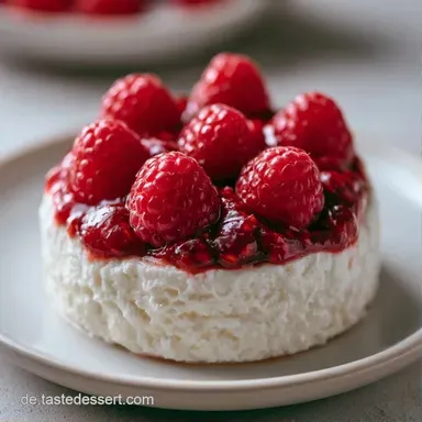 Himbeer-Quark-Kuchen Rezept (12 St&uuml;cke) Rezeptkarte