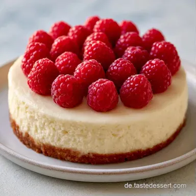 Saftiger Himbeer-Quark-Kuchen Rezeptkarte