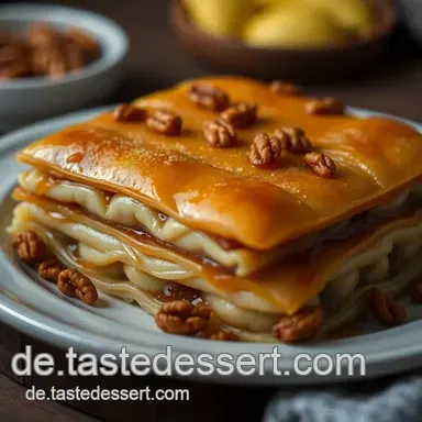 Himmlische Baklava: Einfaches Rezept für das perfekte Dessert Rezeptkarte