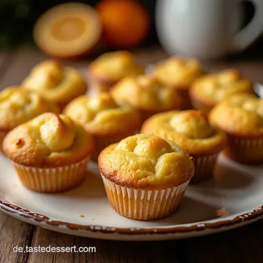 Himmlische Mini Muffins BlaubeerZitrone zum Verlieben Rezeptkarte