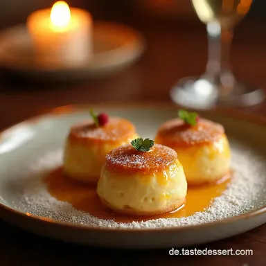 ChampagnerTr&uuml;ffel Tartelettes 10 Desserts Glamour f&uuml;r Silvester Rezeptkarte