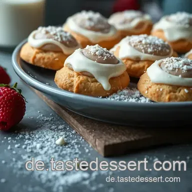 Himbeer-Kekse mit weißer Schokolade – Omas Rezept, einfach lecker! Rezeptkarte