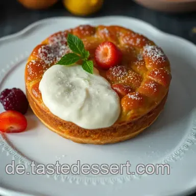 Himmlischer Mohnkuchen mit erfrischender Zitronencreme Rezeptkarte