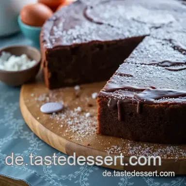 Himmlischer Schokokuchen: Der Beste Schokoladengenuss für Zu Hause Rezeptkarte