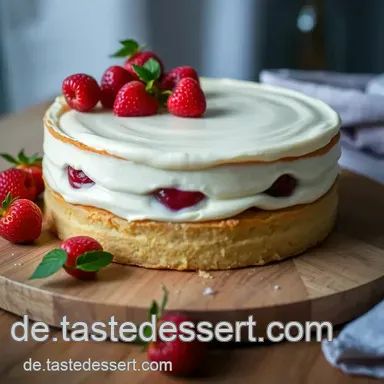 Luftige Joghurt-Beeren-Torte – luftig leichte SommertorteE: Omas bestes Rezept! Rezeptkarte