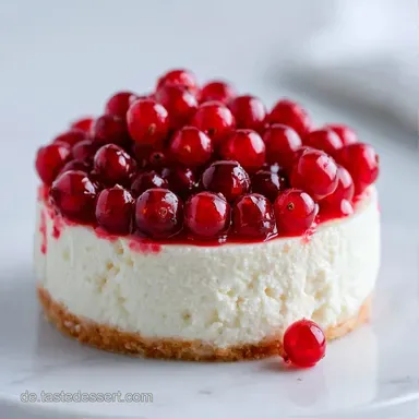Johannisbeer Auflauf mit Magerquark Rezeptkarte
