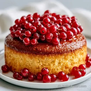Johannisbeerkuchen Mit R&uuml;hrteig Rezeptkarte