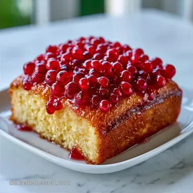 Johannisbeerkuchen mit Schmand