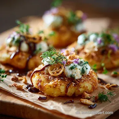 KartoffelK&auml;sePl&auml;tzchen Herzhaft knusprig und in 35 Minuten fertig Rezeptkarte