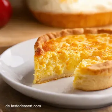 K&auml;sekuchen ohne Boden Mein saftiges Familienrezept Rezeptkarte